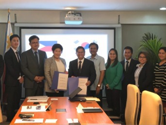 MOU signing with the Philippine Department of Trade and Industry