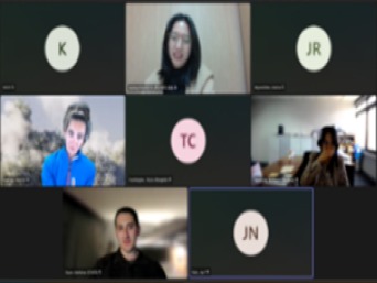 Video conference with Thai delegation, first group