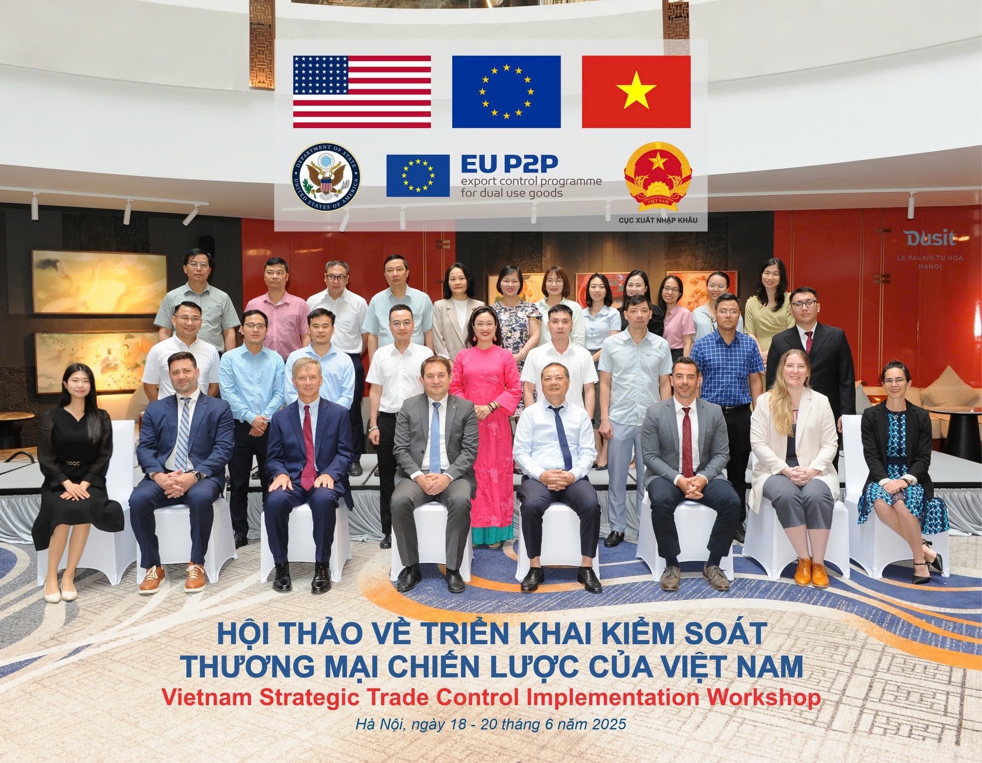 무역안보관리원, EU P2P·美 EXBS 베트남 전략물자 통제 역량강화를 위한 국제 워크숍 참석